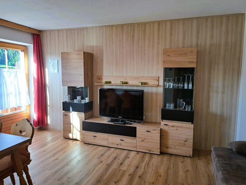 Woonkamer van vakantieappartement Markbachjoch