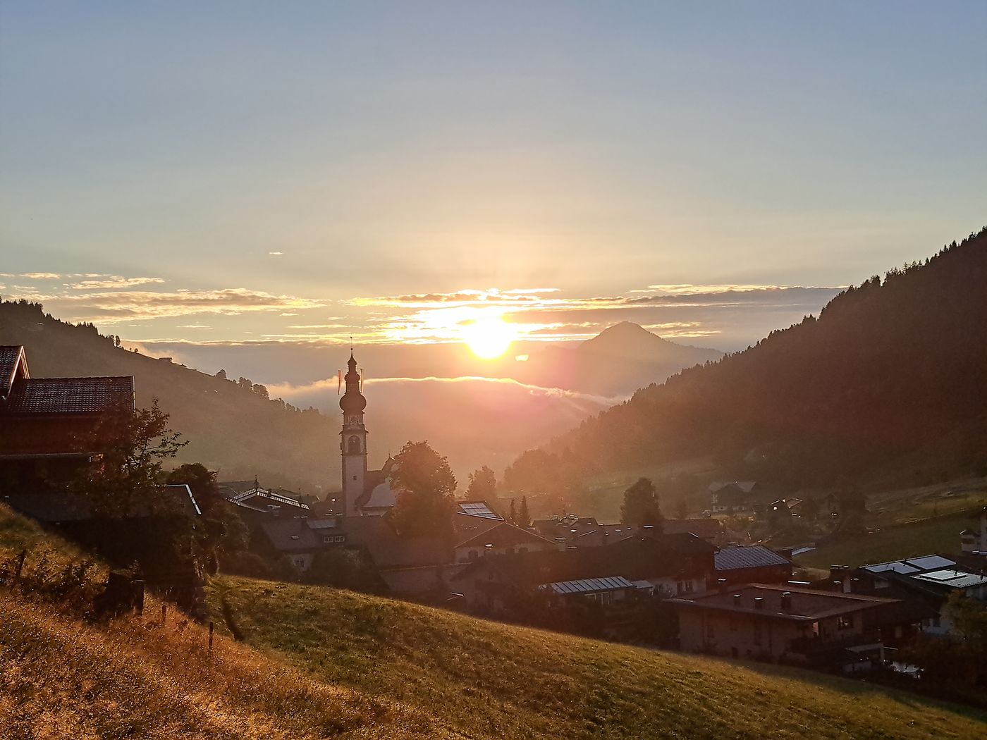 Oberau is de hoofdplaats van de Wildschönau
