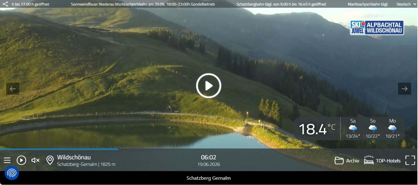 Webcam Gernalm op de Schatzberg